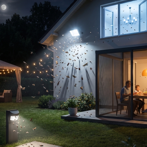 Lumina pe care o aprinzi seara poate atrage mai mult decât crezi: cum îți transformi casa într-un magnet pentru insecte